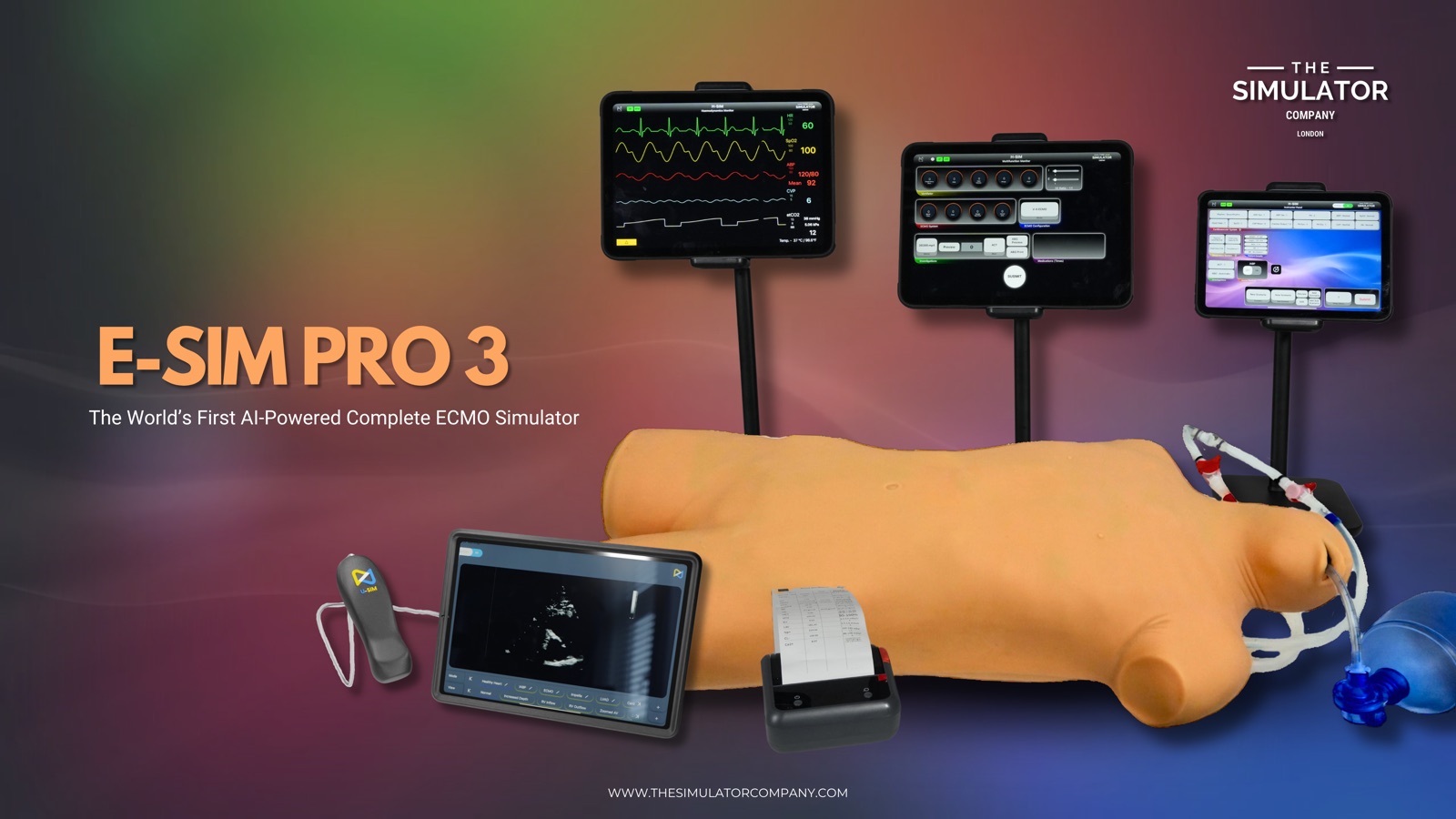 E-SIM Pro 3 Officially Released Worldwide · Redefining the Future of ECMO Simulation