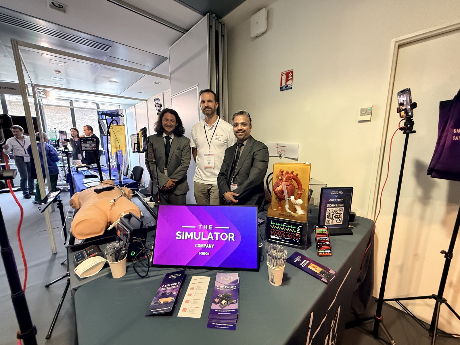 The Simulator Company and Twin Medical Showcase the Future of Healthcare Simulation at ECOS-TCS 2026 in Paris